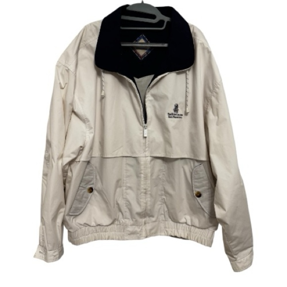 Men’s White & Navy Jacket Ritz Carlton San Francisco XXL